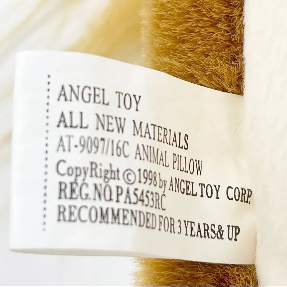 ANGEL TOY 1998 Stuffed HORSE EQUESTRIAN Pillow